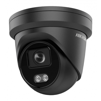 Hikvision DS-2CD2347G2-LU, 4 MP ColorVu Fixed Turret Network Camera (Black)