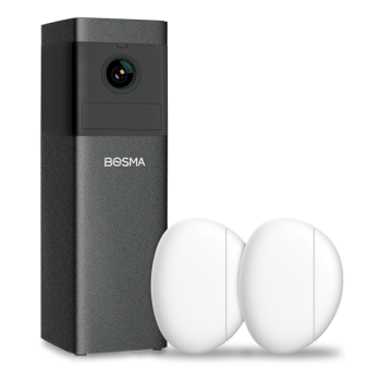 Bosma X1-2DS, WiFi beveiligingsset voor binnen, met sensoren